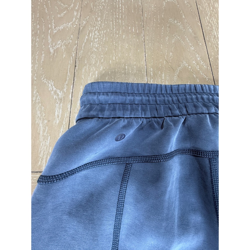 Lululemon Softstreme Pants Womens 4 Blue High Rise Straight Leg Relaxed Fit - Picture 6 of 13